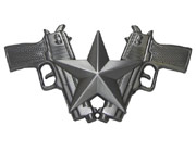 Star and Duo Pistols Buckle.